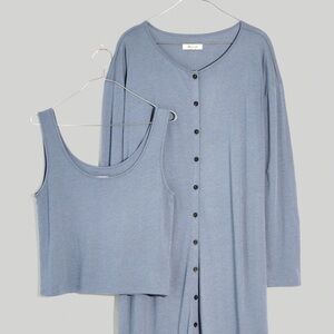 Madewell Duster Cardigan Twin Set